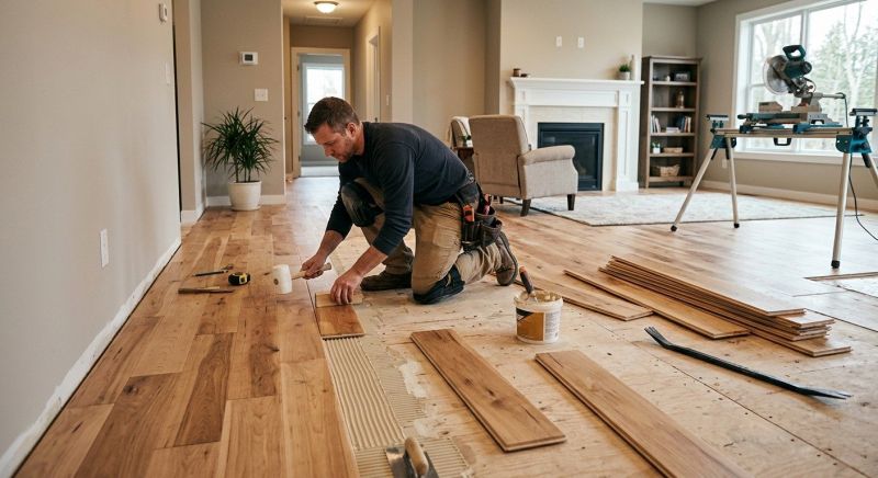 Engineered Wood Installation in Gettysburg, PA