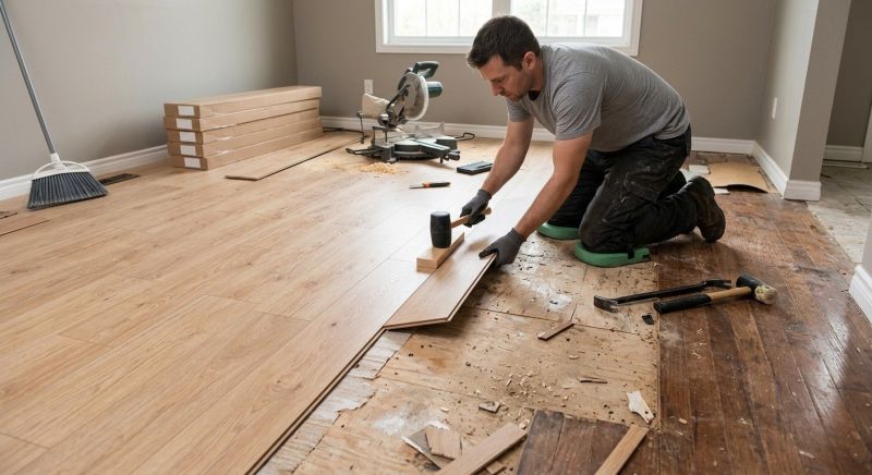 Laminate Floor Installation in Keymar, MD