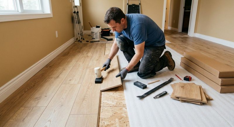 Laminate Floor Installation in New Oxford, PA