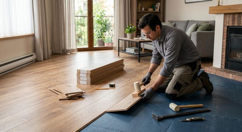 Laminate Floor Installation in Waynesboro, PA