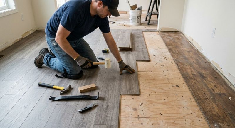 Laminate Floor Replacement in Adams County, PA