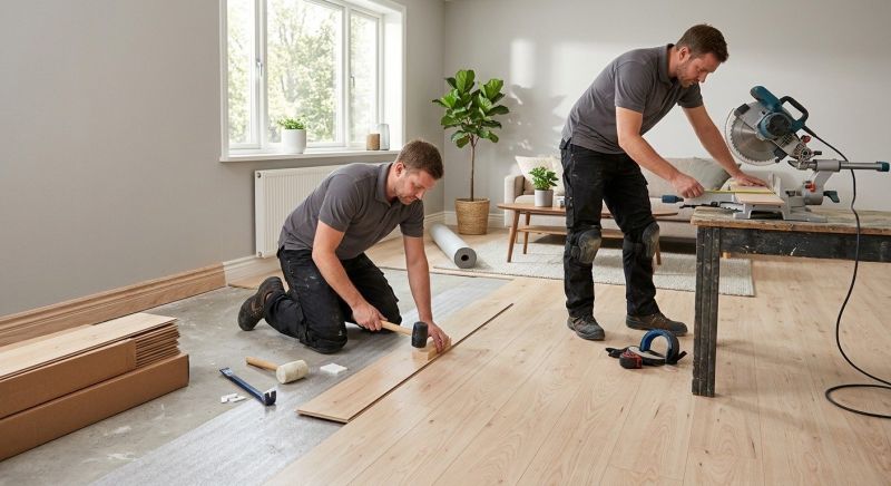 Laminate Wood Installation in Gettysburg, PA