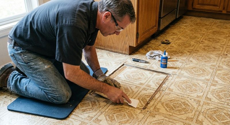 Linoleum Floor Installation in Cascade, MD