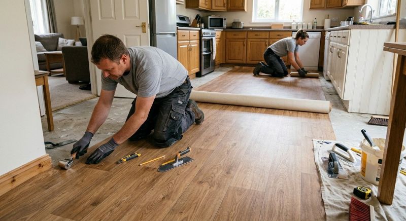 Linoleum Floor Installation in Gettysburg, PA