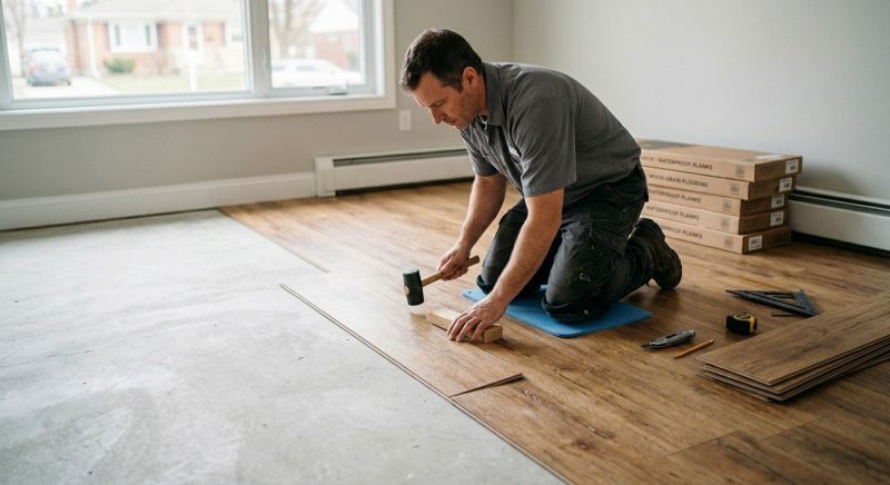 Linoleum Floor Installation in Thurmont, MD