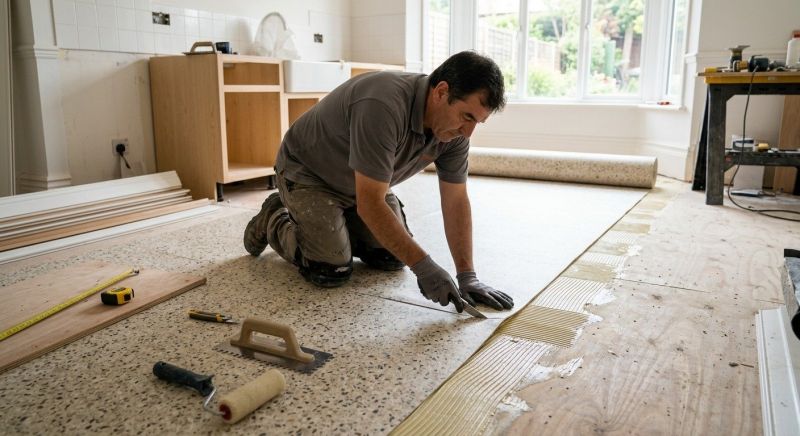 Linoleum Floor Installation in Westminster, MD
