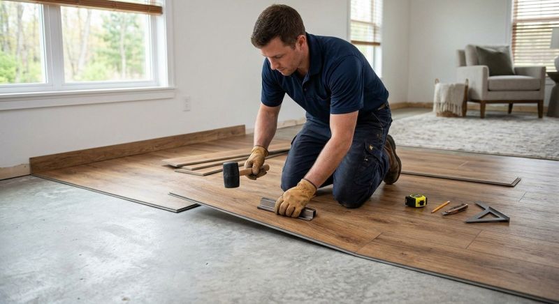 Luxury Vinyl Tile Installation in Cascade, MD