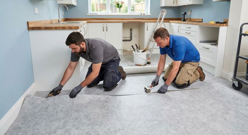 Sheet Linoleum Installation in Gettysburg, PA