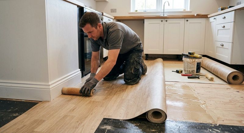 Sheet Linoleum Installation in Newville, PA