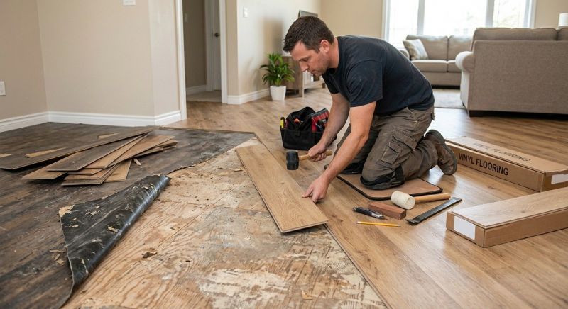 Vinyl Flooring Installation in Thurmont, MD