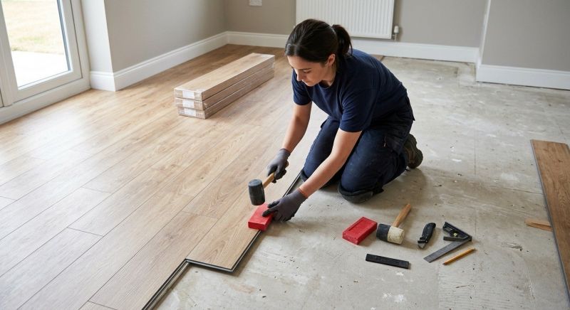 Vinyl Plank Floor Installation in Gettysburg, PA
