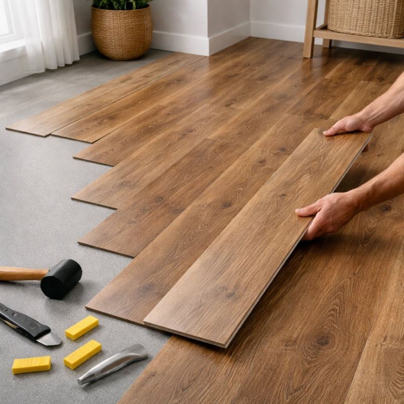 Vinyl Plank Floor Installation in Gettysburg, PA