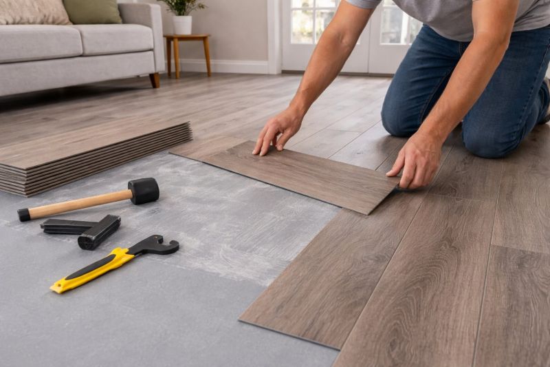Vinyl Plank Floor Installation in Gettysburg, PA