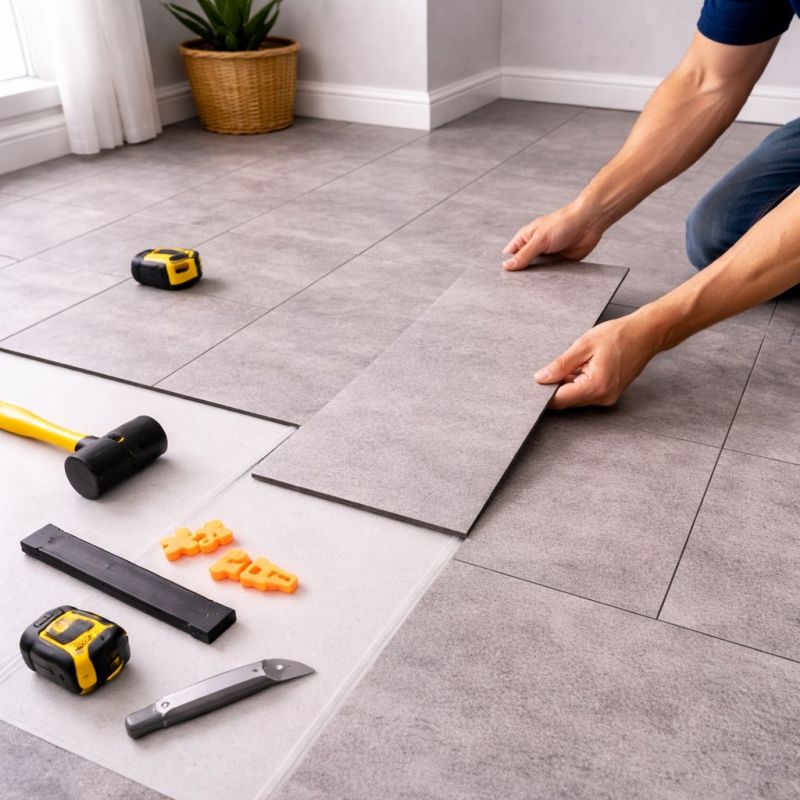 Vinyl Tile Installation in Gettysburg, PA